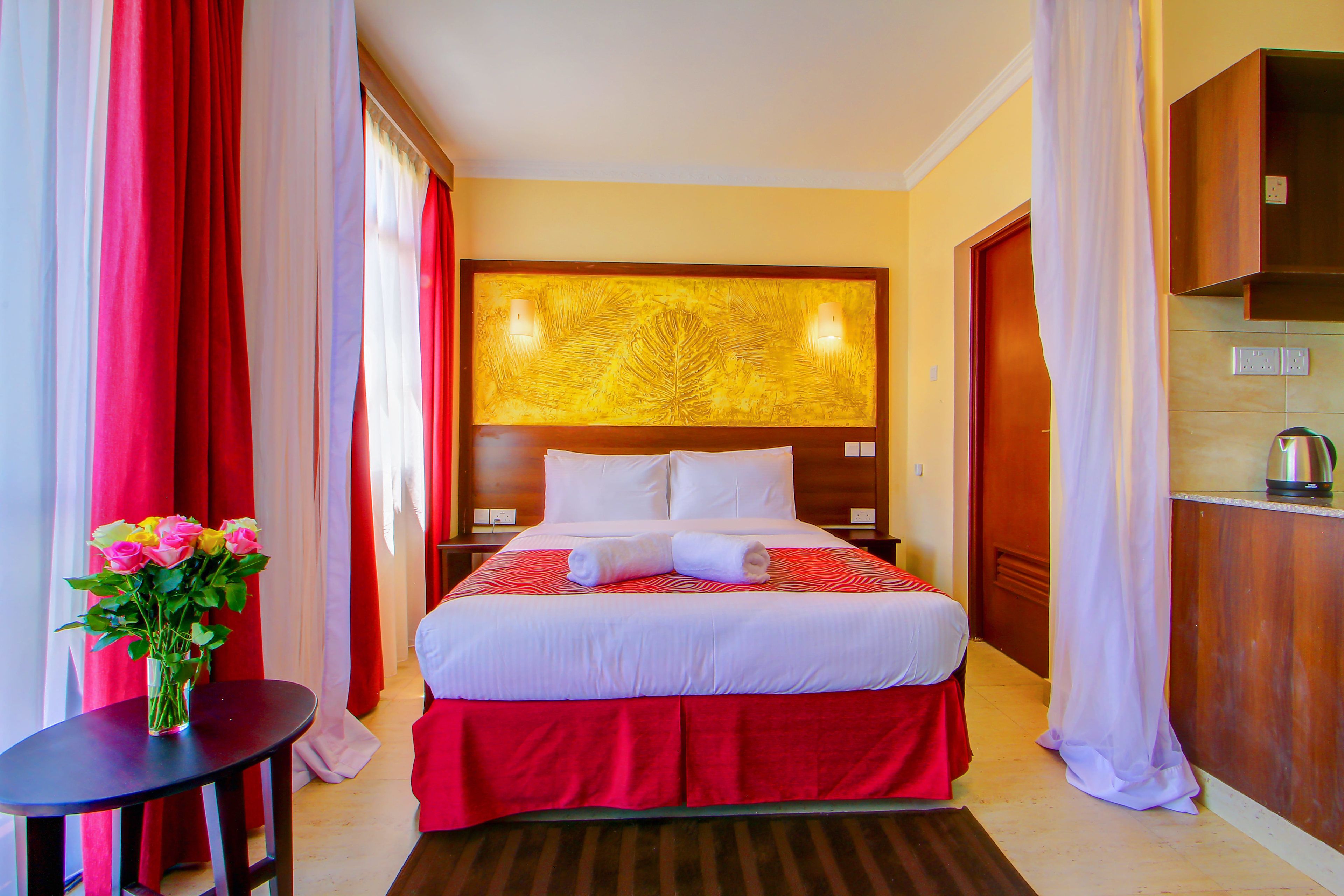 desk, soundproofing, free cots/infant beds, free wifi