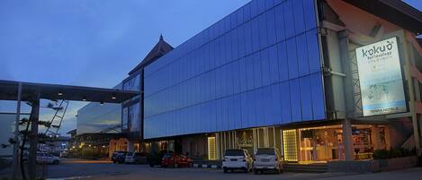 Façade de l’hébergement