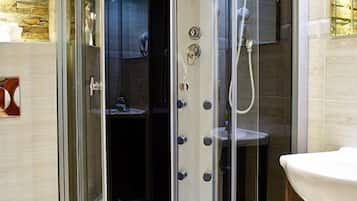 Double or Twin Room | Bathroom | Shower, free toiletries, hair dryer, towels
