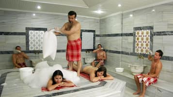 Sauna, Turkish bath/hammam, facials