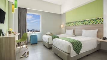 Deluxe Twin Room | In-room safe, desk, free WiFi, bed sheets