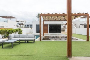 Villa luxueuse, vue sur l’océan | Terrasse/patio