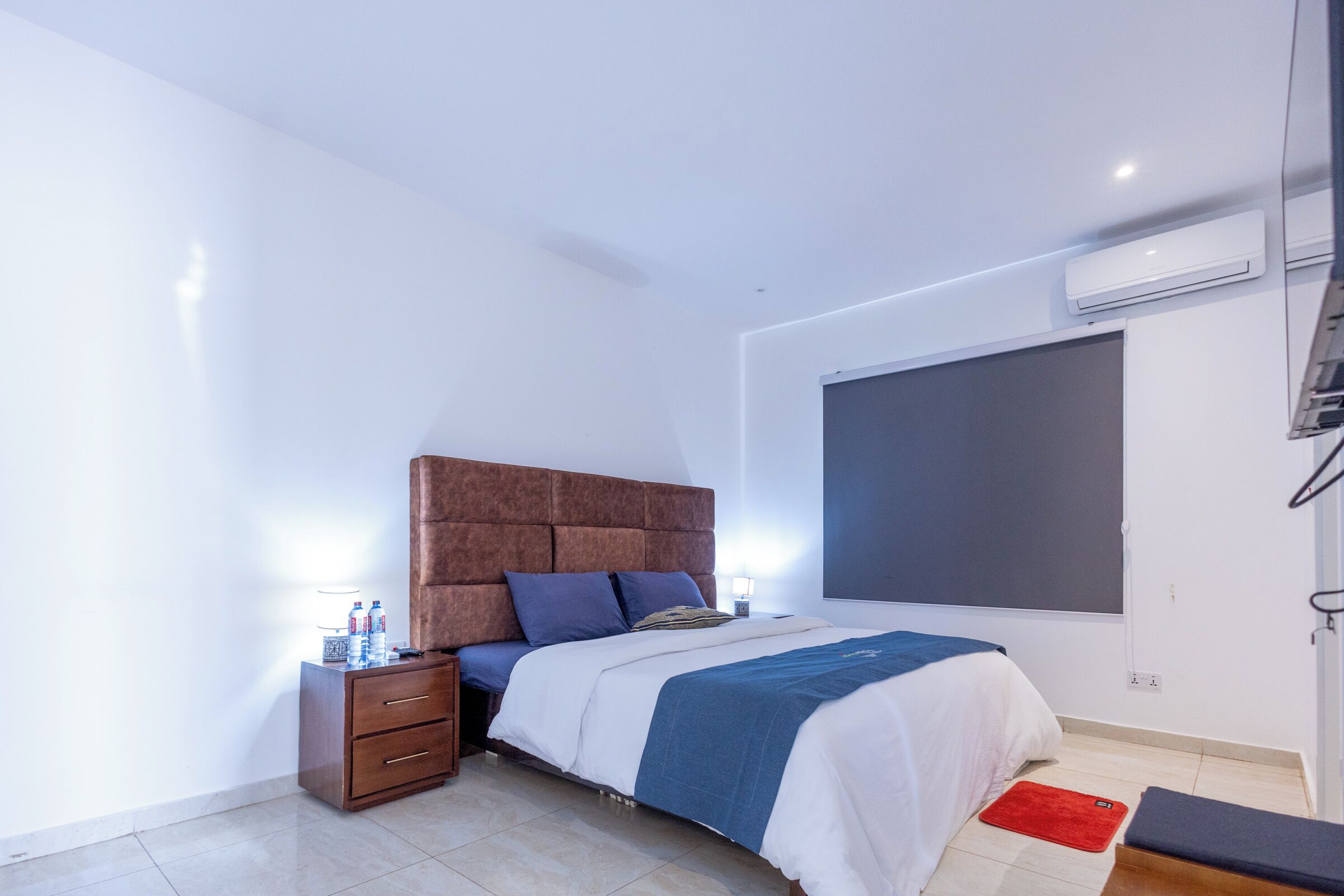 Villa de lujo, vista al mar | Espacio para trabajar con laptop, insonorización y ropa de cama 