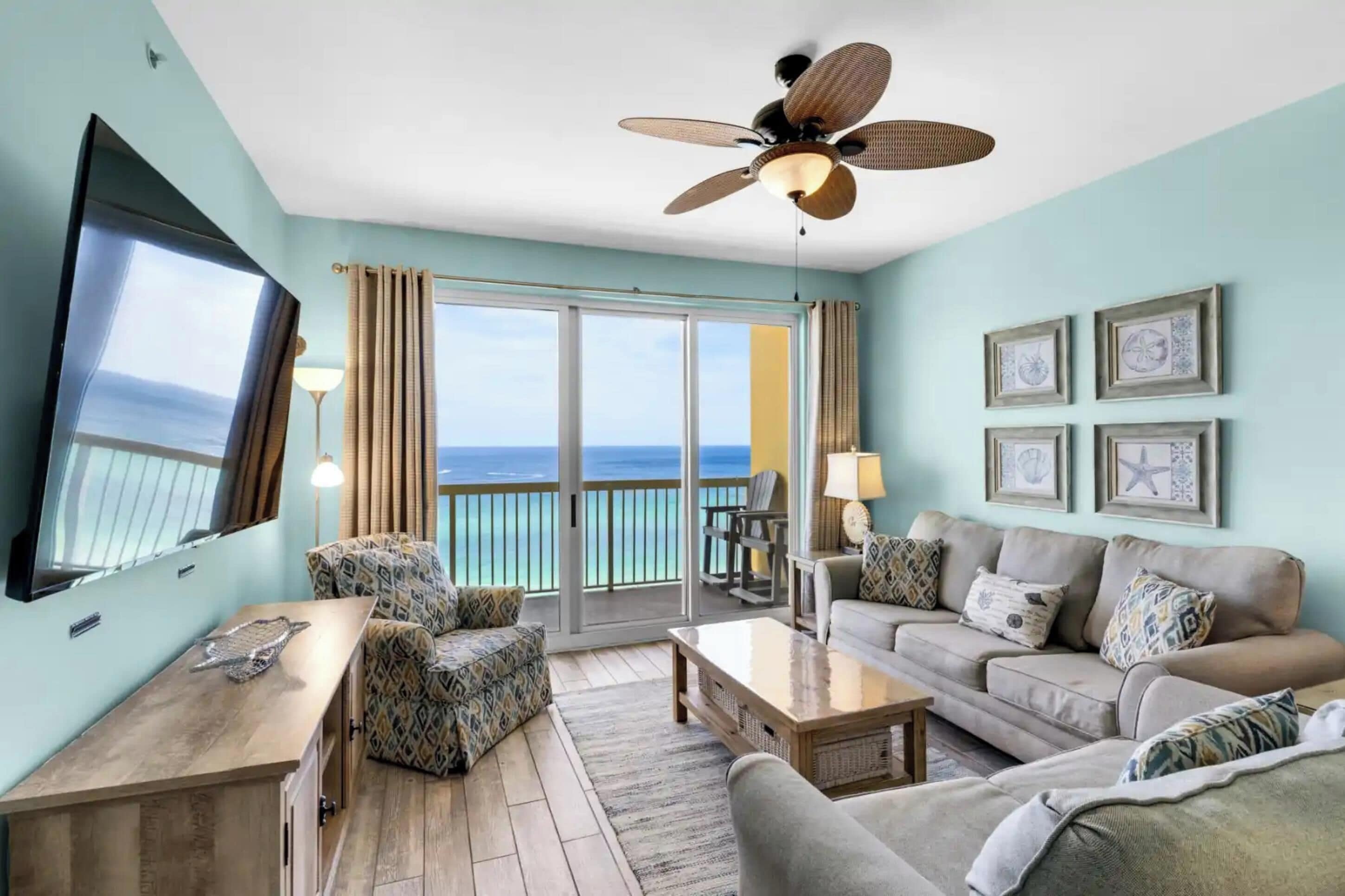 Condo, 3 Bedrooms, Sea View (1004E) | Living area