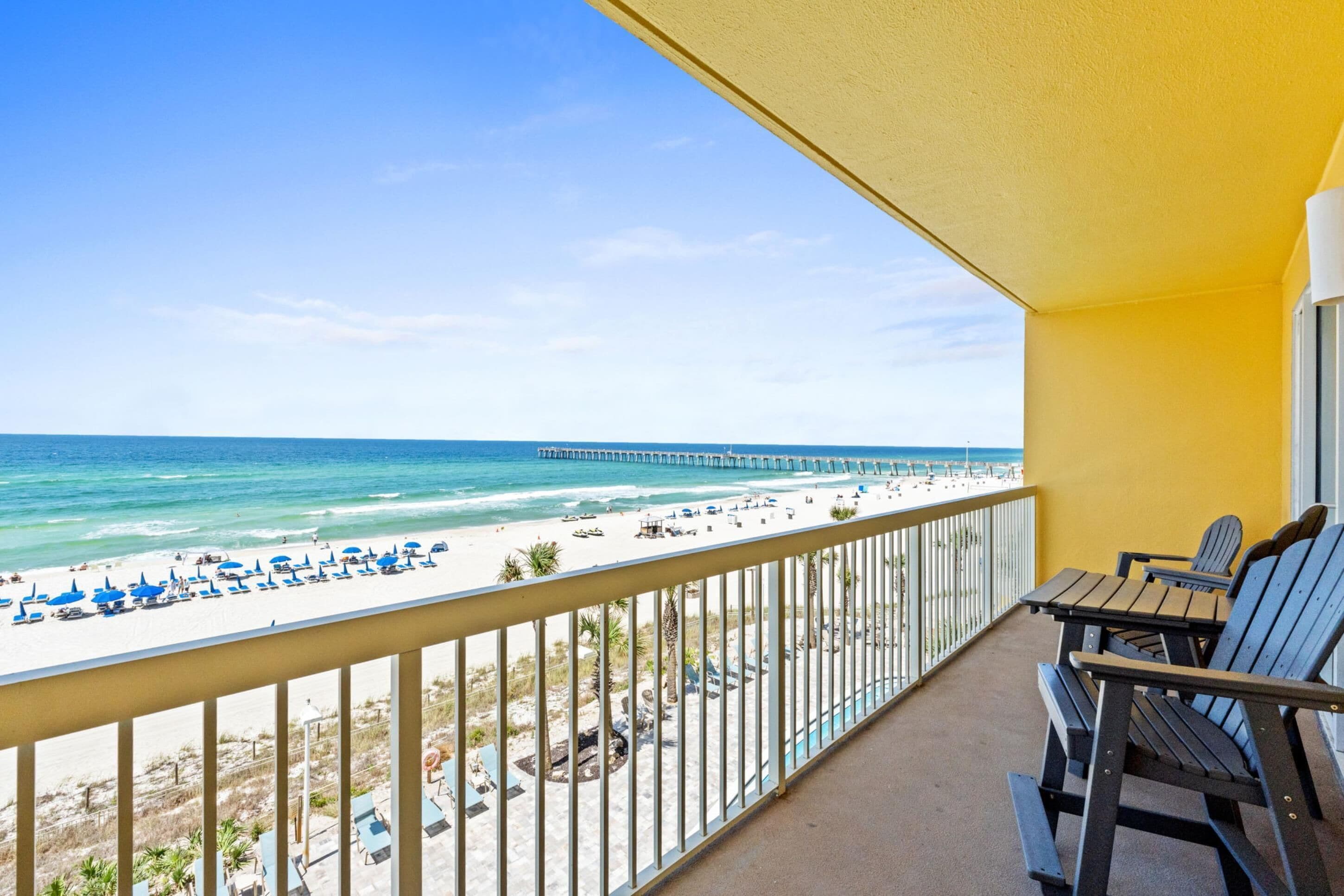 Condo, 1 Bedroom, Ocean View (405W) | Balcony