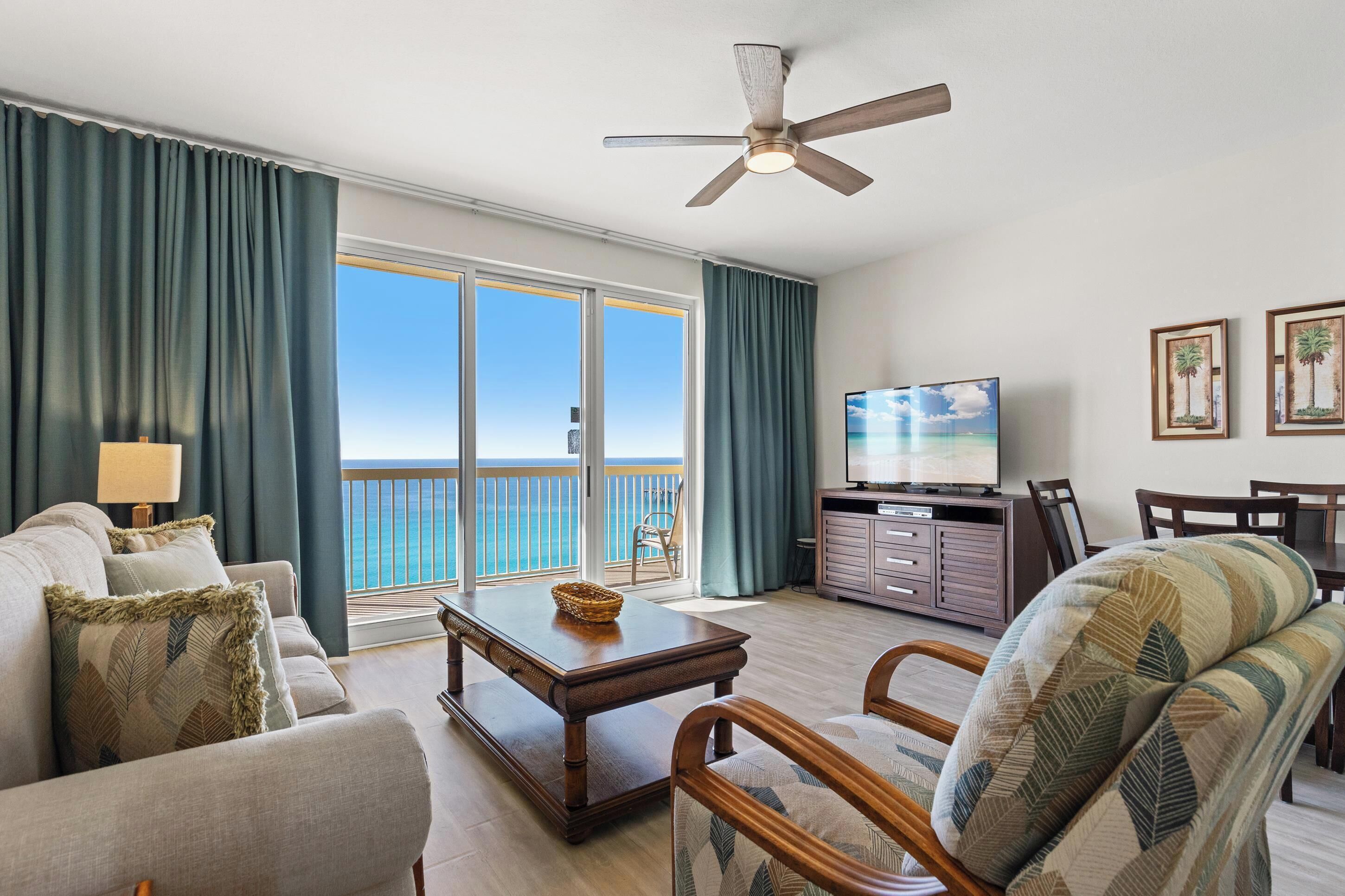 Condo, 1 Bedroom, Ocean View (1103W) | Living area