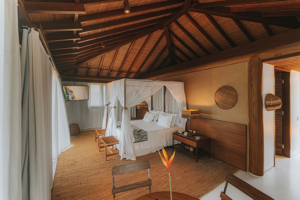 Villa Rio do Brasil- House with 2 large suites 4 people | Seprai premium, minibar, brankas, dan didekorasi berbeda-beda