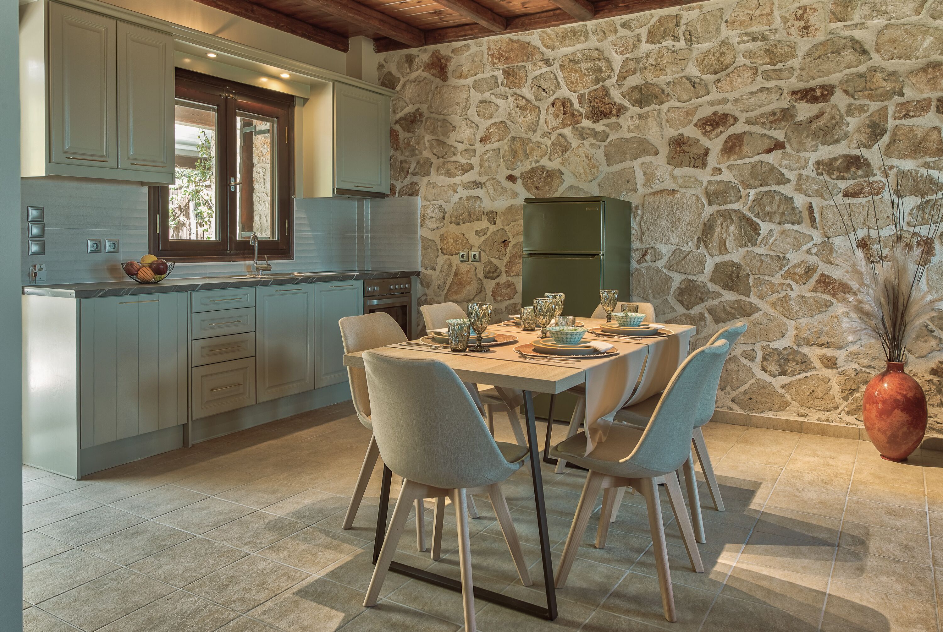 Apartment, 2 Bedrooms | Private kitchen | Full-sized fridge, oven, stovetop, coffee/tea maker