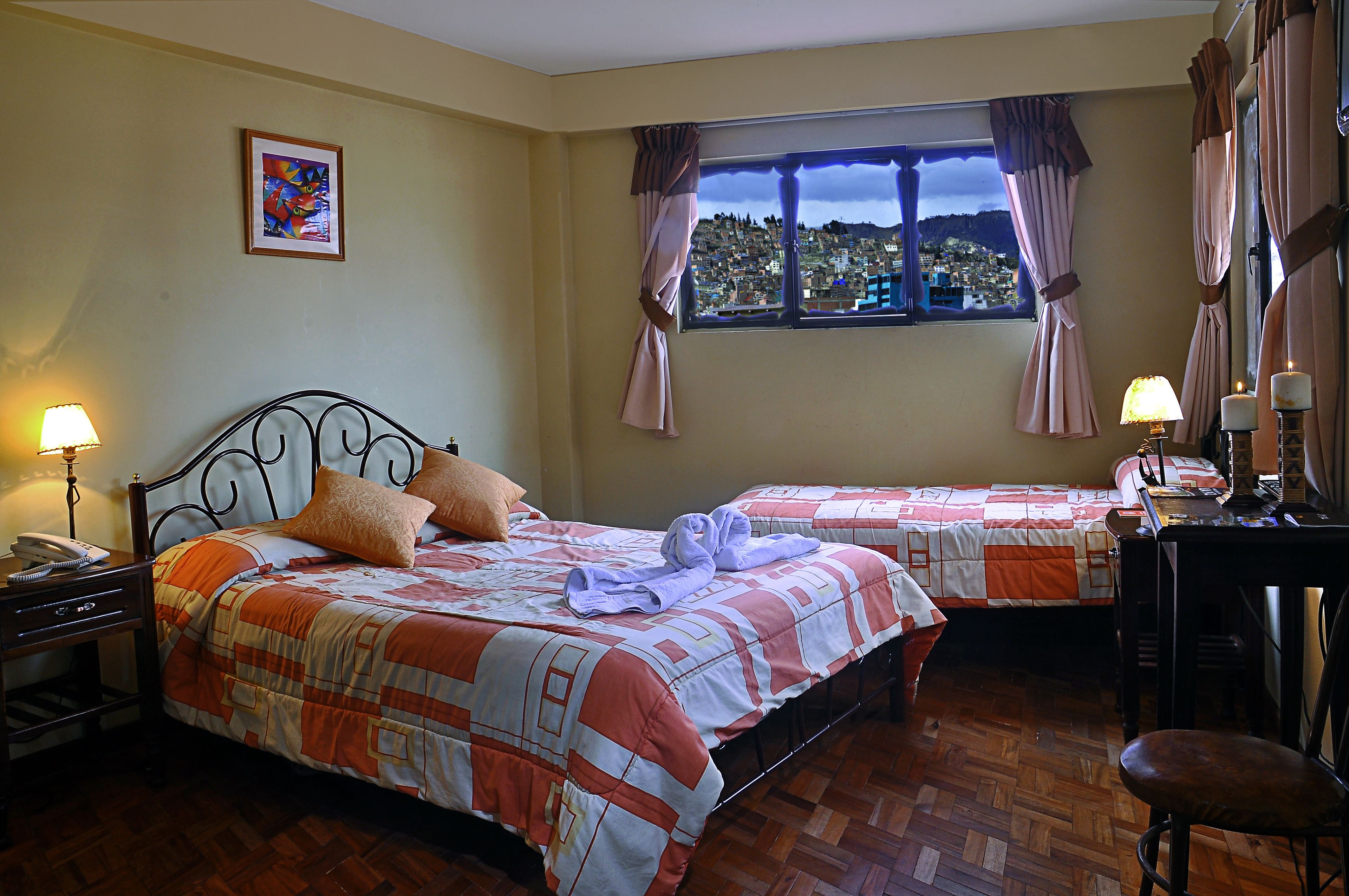 double room, 1 double bed, private bathroom | children’s theme room