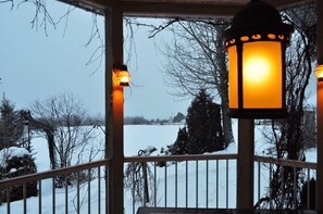 Terrace/patio - L'Authentique Auberge de Charlevoix (Les Eboulements)