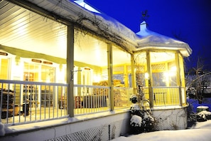 Façade de l’hébergement