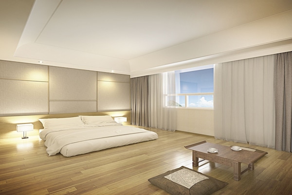 豪華客房, 2 間臥室 (Ondol) | 義大利 Frette 床單、高級寢具、羽絨被、記憶床墊