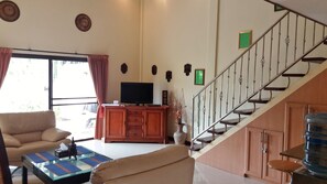 Villa, 2 Bedrooms | Living room | LCD TV