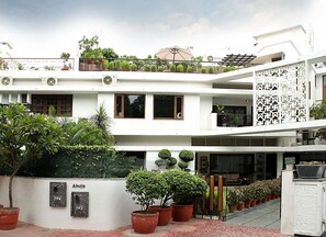 Fassade der Unterkunft