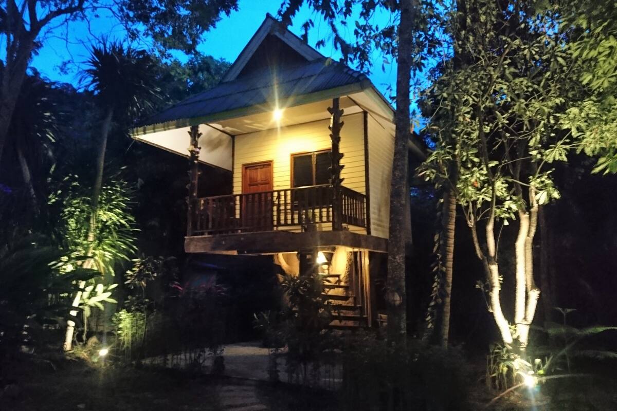 front of property – evening/night