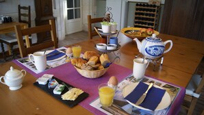 Kontinental frokost er inkludert hver dag