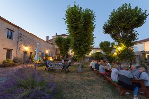 Espace banquet en plein air