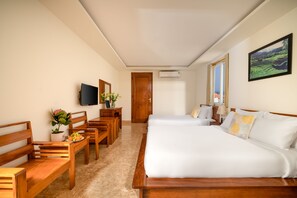 Deluxe Triple Room, City View | View from room - Titan Hotel (Da Nang)