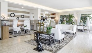 Sitteområde i lobbyen