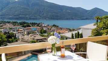 Chambre Double Supérieure, vue lac | Terrasse/Patio