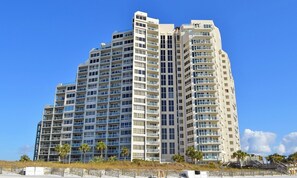 On the beach, white sand, beach cabanas, sun loungers - Beachside Towers at Sandestin by Panhandle Getaways (Miramar Beach)