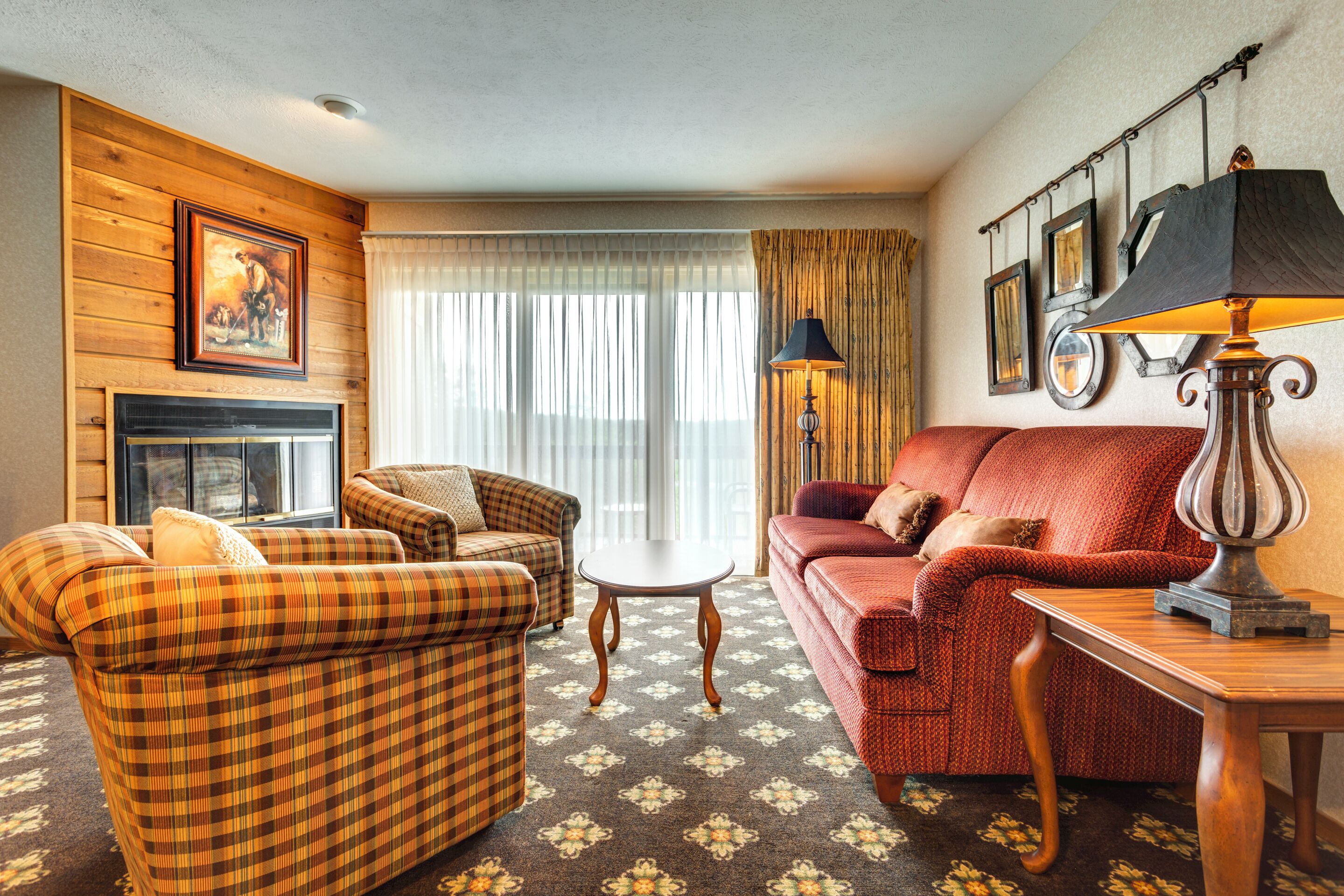 Deluxe Suite (Heather Highlands Inn Pleasantview) | Living area