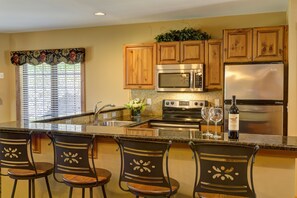 Condo, 2 Bedrooms (Alpine Village) | Private kitchen | Coffee/tea maker