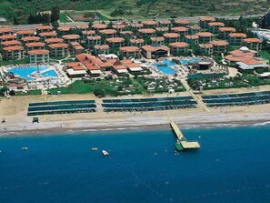 Blick von der Unterkunft