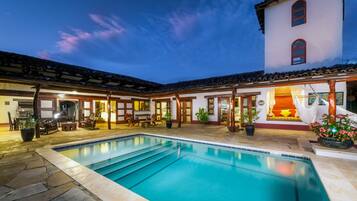 Romantic Room, 1 Bedroom, Patio, Pool View | Premium bedding, in-room safe, free WiFi, bed sheets