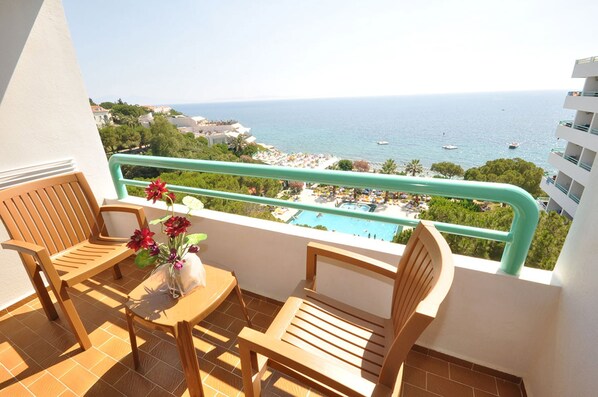 Chambre Standard, vue mer | Vue depuis le balcon