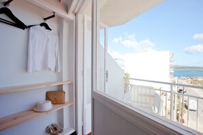 Double Room, Partial Sea View | WiFi, bed sheets - Pinomar (S'ILLOT)