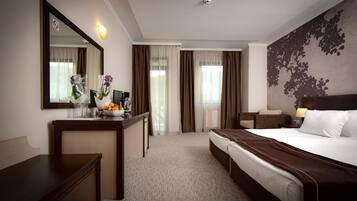 Minibar, iron/ironing board, free cribs/infant beds, free WiFi