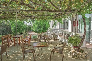 Uitzicht vanuit accommodatie