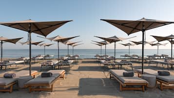 Een privéstrand