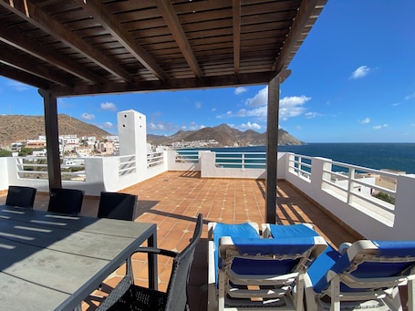Superior Apartment, 3 Bedrooms, Bay View | Terrace/patio