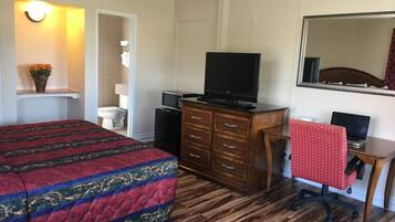 Desk, free WiFi, bed sheets, wheelchair access