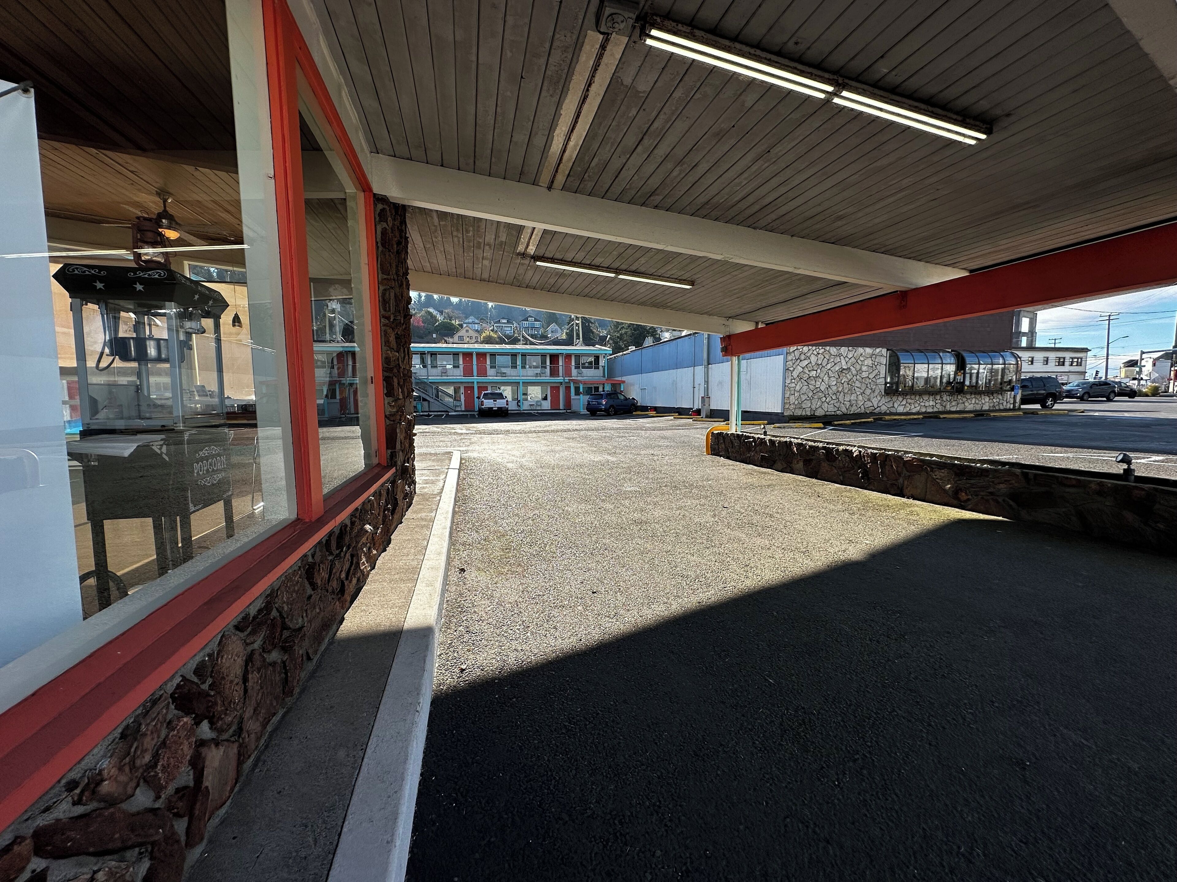 Facciata della struttura