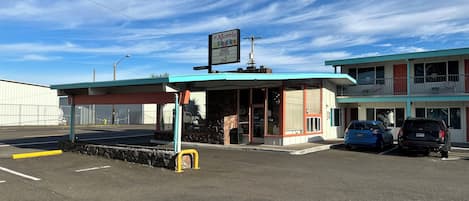 Façade de l’hébergement