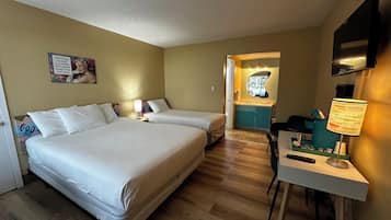 Free WiFi, bed sheets