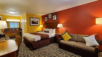 Deluxe Room, 1 King Bed with Sofa bed | Desk, iron/ironing board, free WiFi, bed sheets