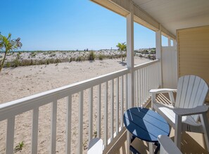 Standard Room, 2 Double Beds, Balcony, Oceanfront (1st Floor ) | Hypo-allergenic bedding, in-room safe, free WiFi, bed sheets