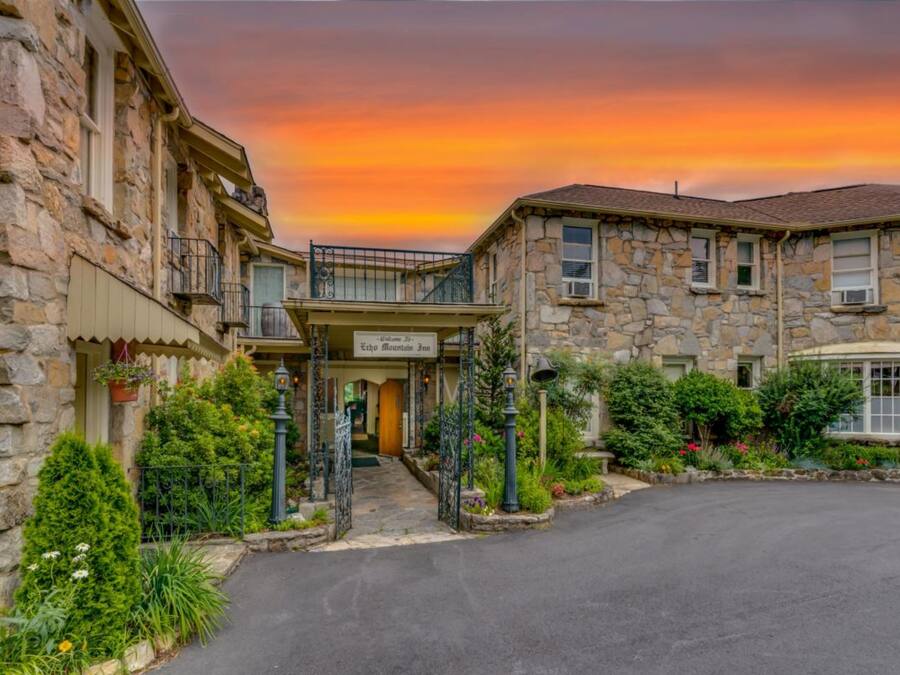 Fassade der Unterkunft