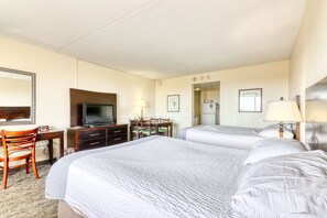 Classic Studio Suite, 2 Queen Beds | Individually decorated, individually furnished, free WiFi, bed sheets - Blockade Runner Motor Inn (North Myrtle Beach)