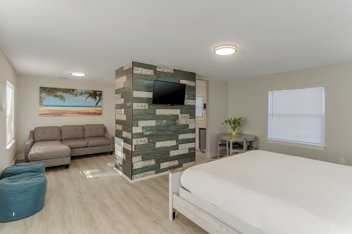Suite monolocale Deluxe | 1 camera, Wi-Fi gratuito, lenzuola