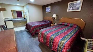 Room, 2 Queen Beds, Non Smoking | Desk, free WiFi