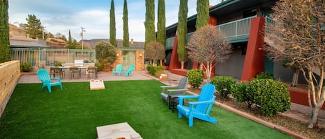 Façade de l’hébergement