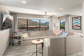 The Owls Nest, 2 Bedrooms, Kitchen, Mount View | View from room - Matterhorn Inn (Sedona)