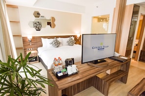 Junior-Suite, 1 King-Bett, Balkon