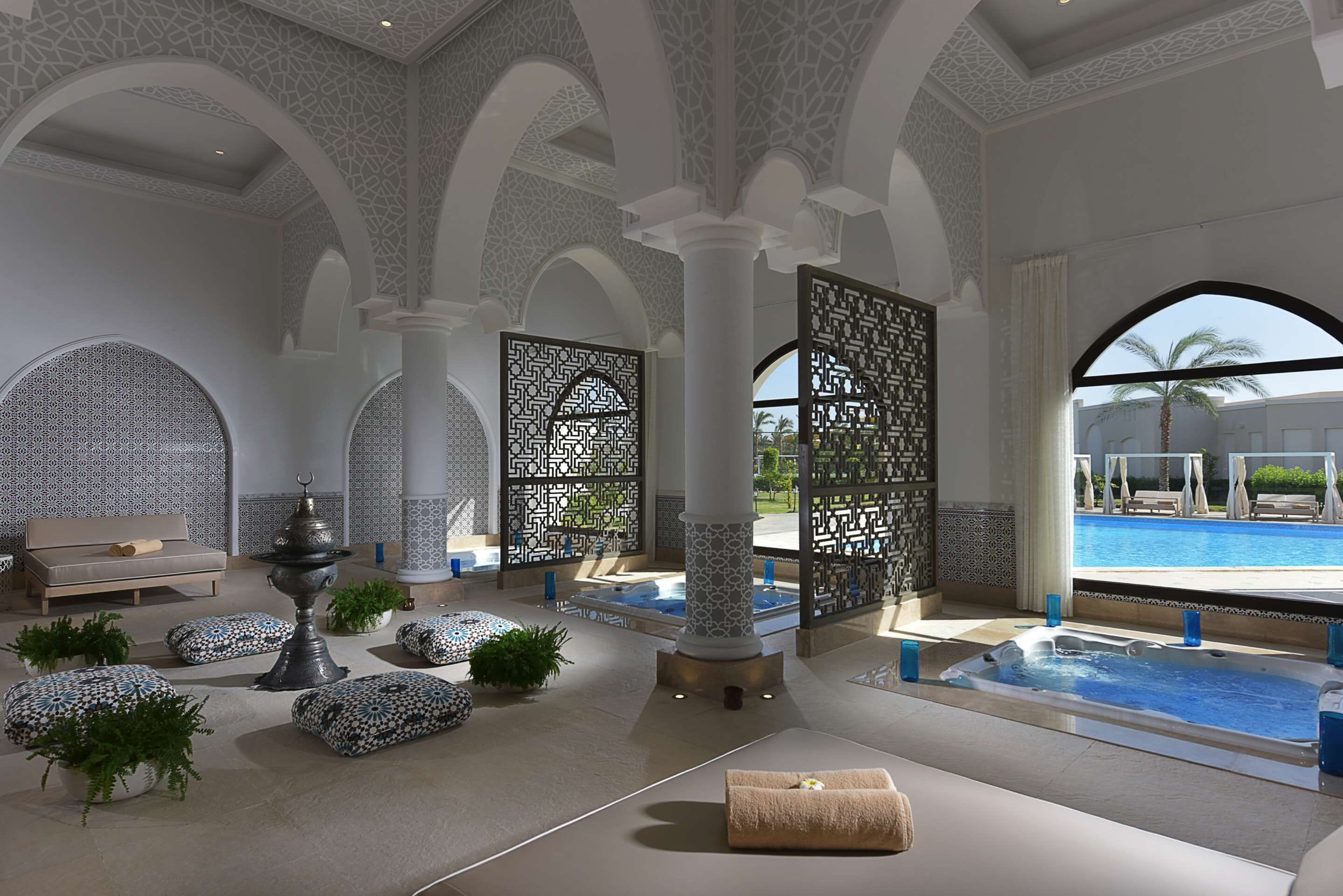 Sauna, bañera de hidromasaje, baño turco, baño turco/hammam 