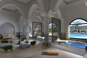 Sauna, bañera de hidromasaje, baño turco, baño turco/hammam 